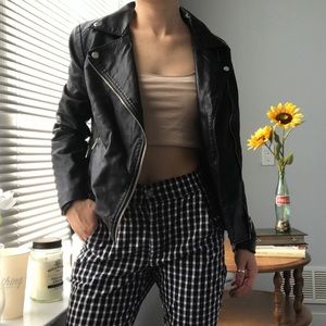 Faux Leather Jacket